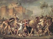 Jacques-Louis  David The Intervention of the Sabine Women (mk05) oil painting picture wholesale